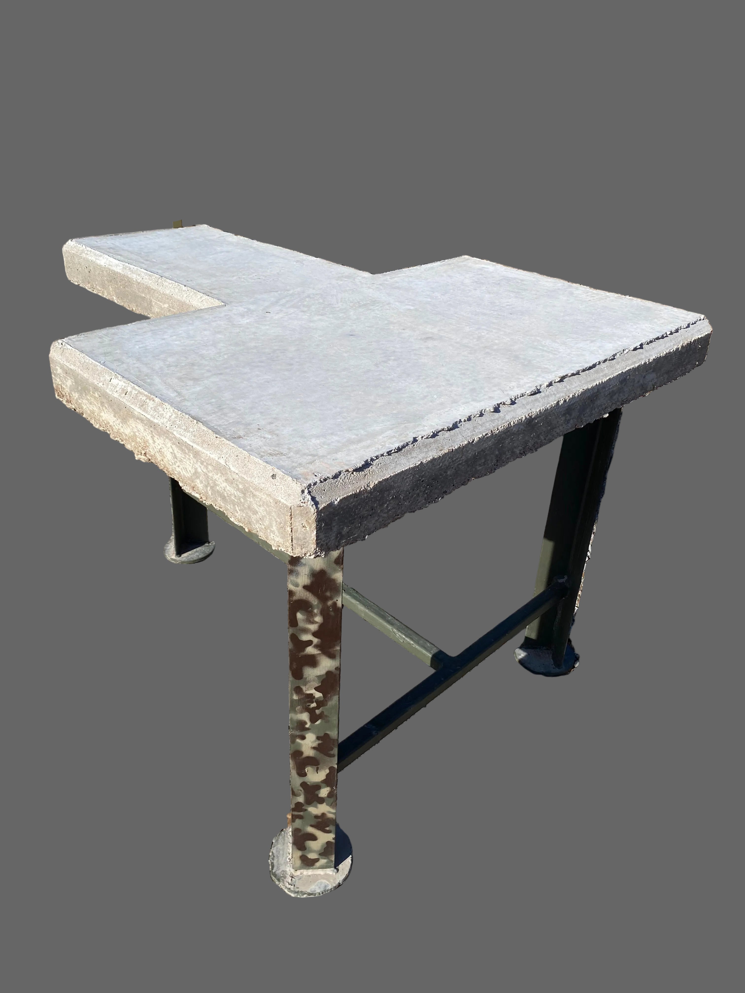 Pro Shooting Bench - Concrete Shooting Bench